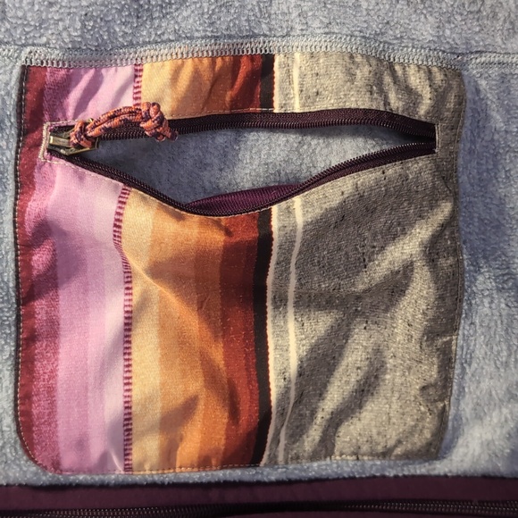 Burton Anouk Fleece Full-Zip Jacket Size XS in Gray with Sunset Pockets - Picture 6 of 10